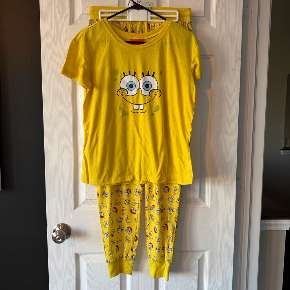 SpongeBob SquarePants Yellow Pajama Set